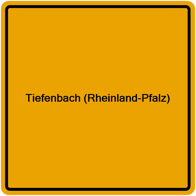 Einwohnermeldeamt24 Tiefenbach (Rheinland-Pfalz)